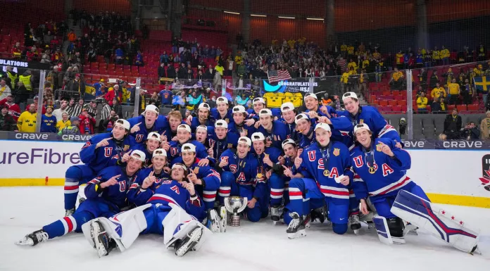 Сборная США завоевала золотые медали МЧМ-2024 Сборная США завоевала золотые медали МЧМ-2024