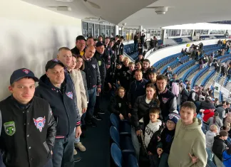 Хоккеисты «Славутича» посетили матч между минским «Динамо» и «Трактором» Хоккеисты «Славутича» посетили матч между минским «Динамо» и «Трактором»