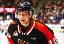 WHL. Ярослав Брызгалов принял участие в победном поединке «Тайгерс» против «Пентиктон Виз» WHL. Ярослав Брызгалов принял участие в победном поединке «Тайгерс» против «Пентиктон Виз»